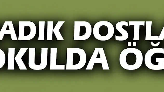 Sadık dostlar itaati okulda öğreniyor