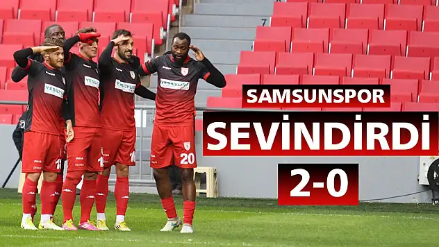 TFF 1. Lig: Samsunspor: 2 - Grandmedical Manisaspor: 0