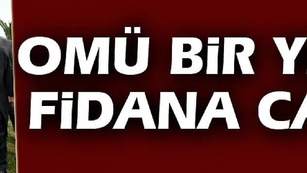 OMÜ Bir Yılda 454 Fidana Can Verdi