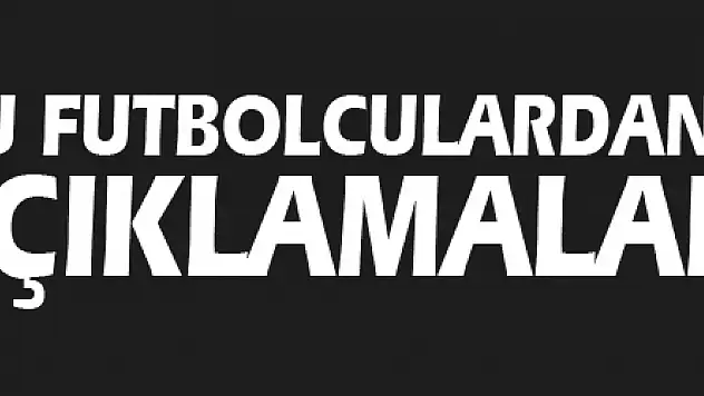 Samsunsporlu futbolculardan iddialı açıklamalar