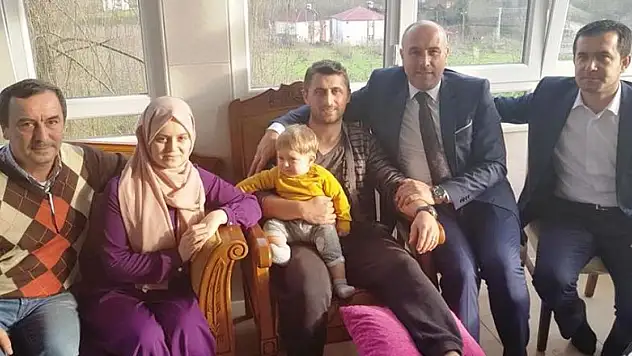 Başkan Togar'dan Afrin Gazisine Ziyaret