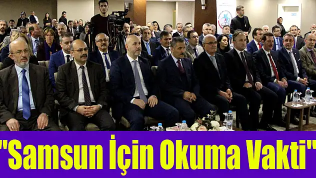 'Samsun İçin Okuma Vakti'