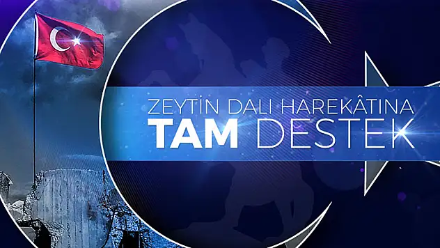 OMÜ SENATOSUNDAN ZEYTİN DALI'NA TAM DESTEK