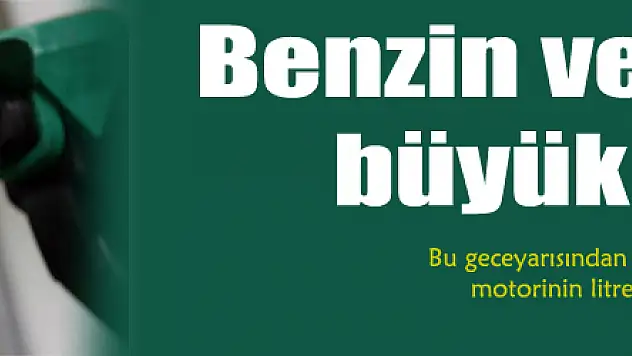 Benzin ve motorine büyük indirim