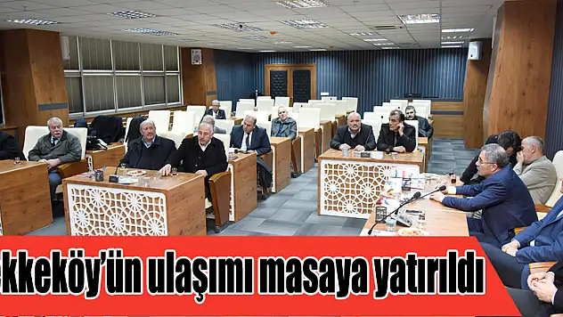 Tekkeköy'ün ulaşımı masaya yatırıldı