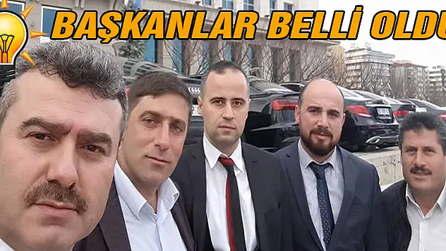 Ak Parti ilçe Başkanları belli oldu