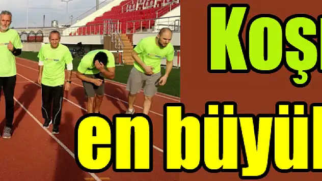 Koşmak en büyük zevkleri