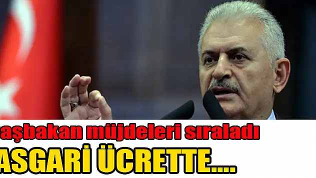 Başbakan Yıldırım'dan müjde üstüne müjde