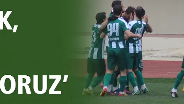 YELEK, 'YOLUMUZA DEVAM EDİYORUZ'