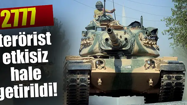 TSK'dan flaş açıklama! İşte öldürülen terörist sayısı