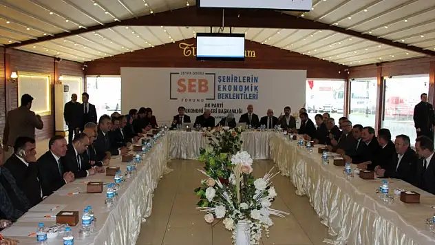 Samsun'da 'Şehirlerin Ekonomik Beklentileri' toplantısı 