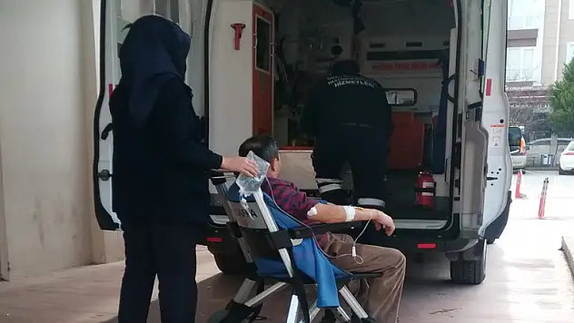 Elini halı yıkama makinesine kaptıran işçi yaralandı 