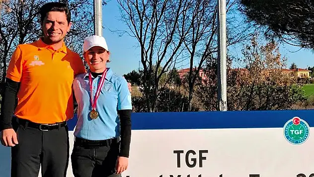 SAMSUN GOLF KULÜBÜNDEN BİR MADALYA DAHA