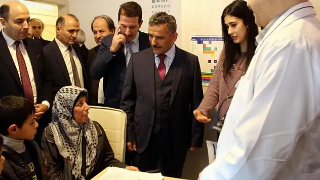 Mülteciler için sağlık polikliniği açıldı