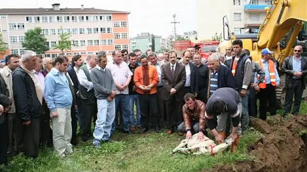 Tekkeköy tomlum sağlığı merkezi'nin inşaatına başlandı