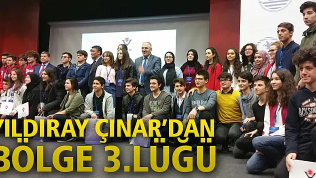 YILDIRAY ÇINAR'DAN BÖLGE 3.LÜĞÜ