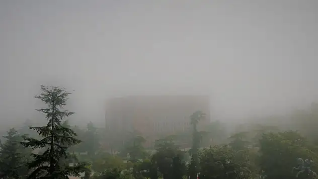 Samsun'da yoğun sis 