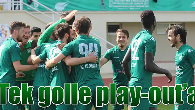 Tek golle play-out'a