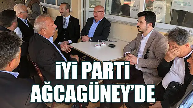 İYİ PARTİ AĞCAGÜNEY'DE