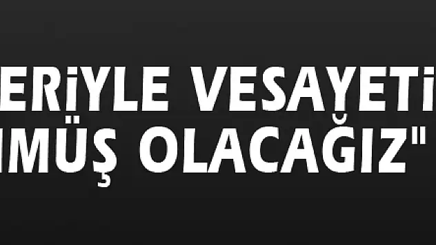 Sağlık Bakanı Demircan: '2019 seçimleriyle vesayeti tarihe gömmüş olacağız'