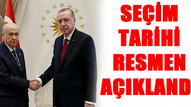 Seçimler 24 Haziran 2018'de yapılacak