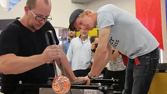 Dünyaca ünlü sanatçılar Samsun'da hünerlerini sergiledi