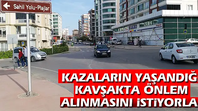 Kazaların yaşandığı kavşakta önlem alınmasını istiyorlar