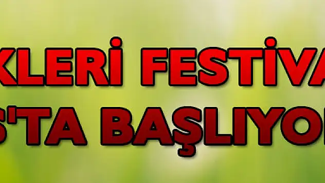 Ot Yemekleri Festivali 9 Mayıs'ta başlıyor