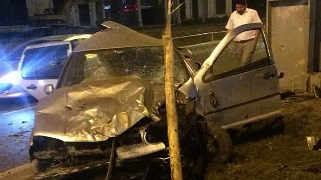 Samsun'da trafik kazası: 2 yaralı