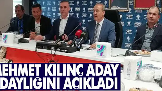 Kılınç başvurusunu yaptı