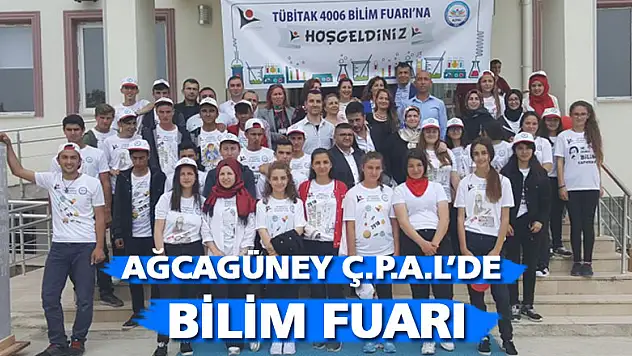 AĞCAGÜNEY Ç.P.A.L'DE BİLİM FUARI