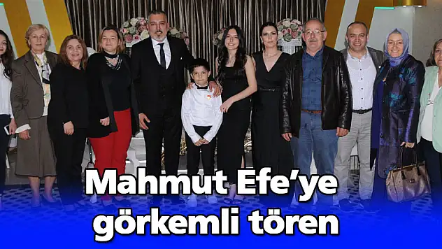 Mahmut Efe'ye görkemli tören
