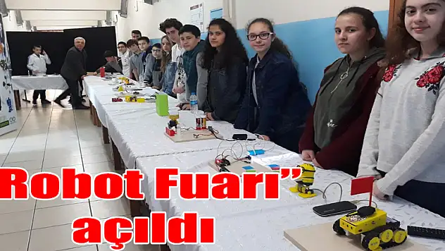 Samsun'da 'Robot Fuarı' açıldı