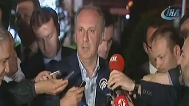 Muharrem İnce: 'Sayın Genel Başkanı ve AK Parti'ye, partisine başarılar diledik, sohbet ettik, dertleştik'