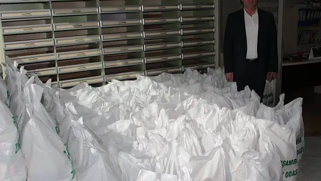 ÇARŞAMBA ZİRAAT ODASINDAN RAMAZAN YARDIMI