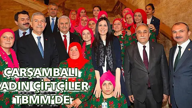 ÇARŞAMBALI ÇİFTÇİLER TBMM'DE