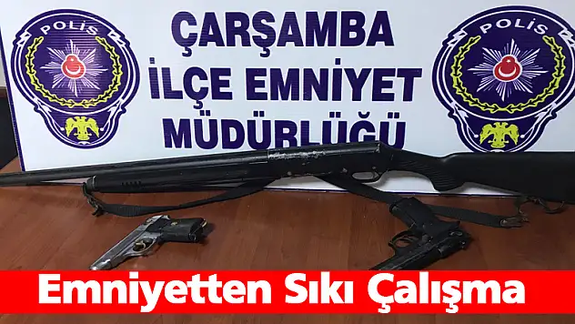 Emniyetten sıkı çalışma