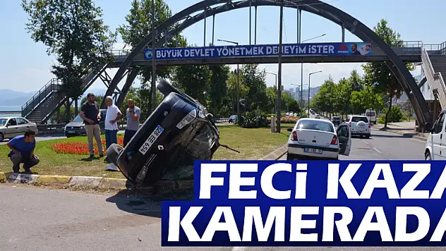 Feci kaza kamerada