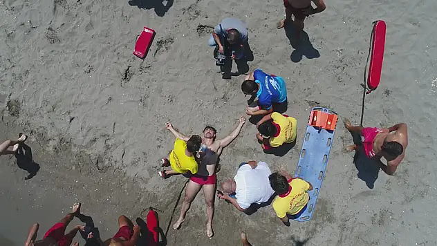 Cankurtaran tatbikatı gerçek sanıldı