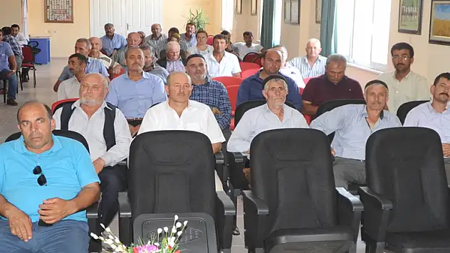 Sebze üreticilerine eğitim semineri