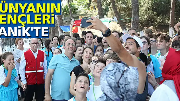 Dünyanın gençleri Canik'te