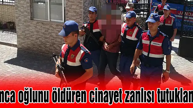 Amca oğlunu öldüren cinayet zanlısı tutuklandı