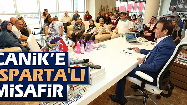 Canik'e Isparta'lı misafir