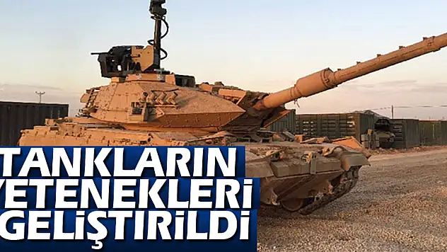 Tankların yetenekleri geliştirildi