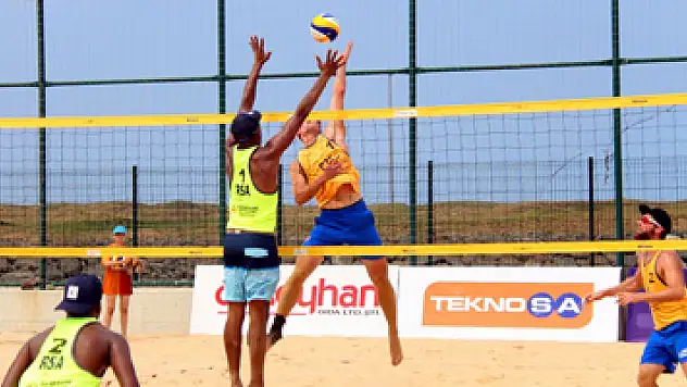 Plaj Voleybolu Dünya Turu Samsun'da başladı
