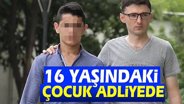 Samsun'da bir kişiyi bıçakla yaralayan 16 yaşındaki çocuk adliyeye sevk edildi