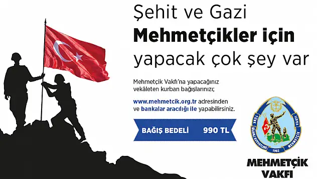 KURBANLAR MEHMETÇİK İÇİN