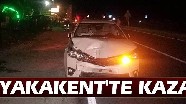 Yakakent'te kaza: 2 yaralı