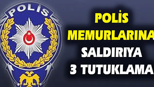 Polis memurlarına biber gazlı ve bıçaklı saldırıya 3 tutuklama 