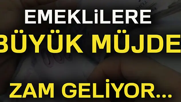 Emeklilere büyük müjde! Maaşlara zam geliyor...